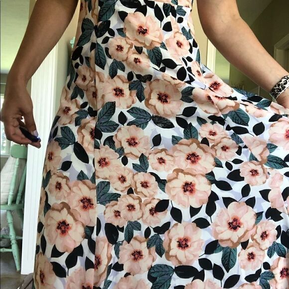 Show Me Your Mumu Jenn Maxi Steel Magnolias Dress Size M Floral A Line - Picture 10 of 13